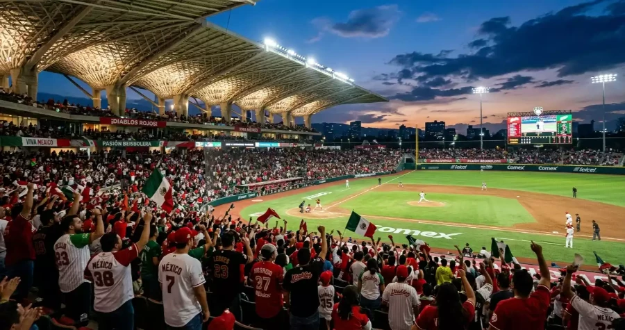 Mexikanisches Baseball-Stadion der Liga Mexicana